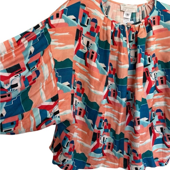 Corey Lynn Calter Free People Lola top Capri Print Small NWT - Picture 5 of 10